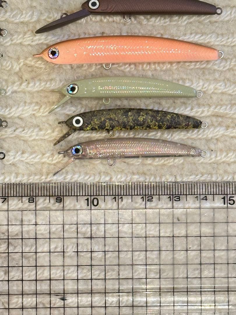 ハンクル　HMKL ザッガー50、50F1 、K-1ミノー　 19個セット