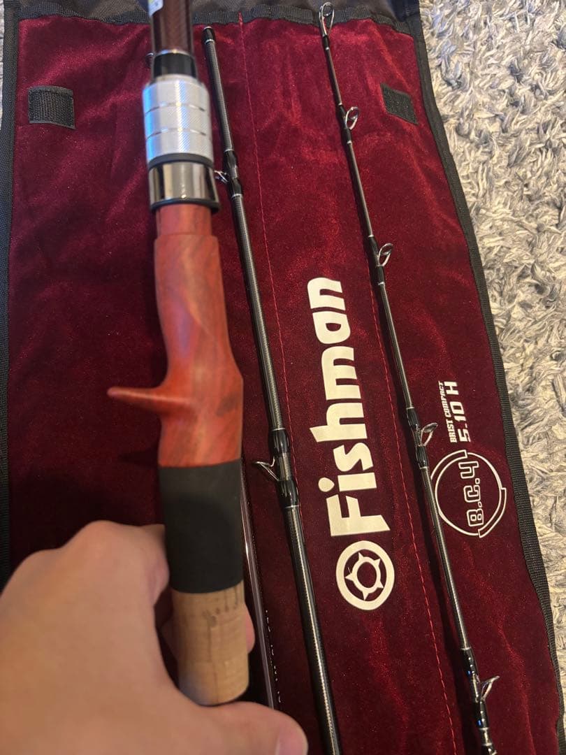 Fishman bc4 5.10h ベイトロッド