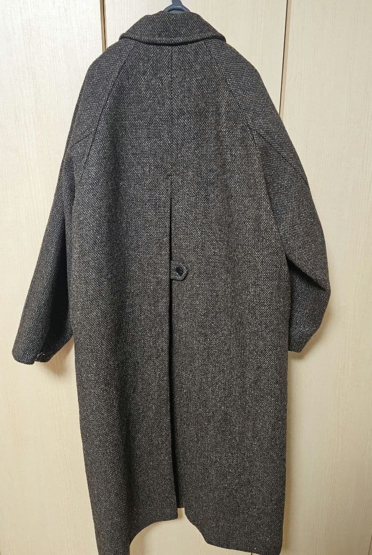【タグ付き未使用】todayful Mixwool Raglan Coat 38