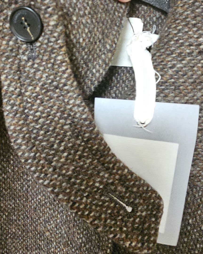 【タグ付き未使用】todayful Mixwool Raglan Coat 38