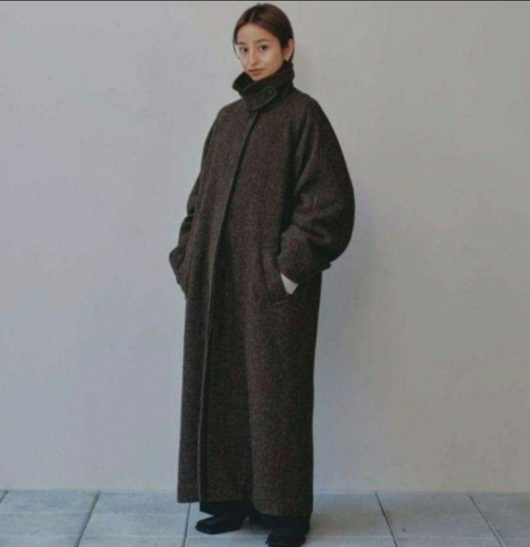 【タグ付き未使用】todayful Mixwool Raglan Coat 38