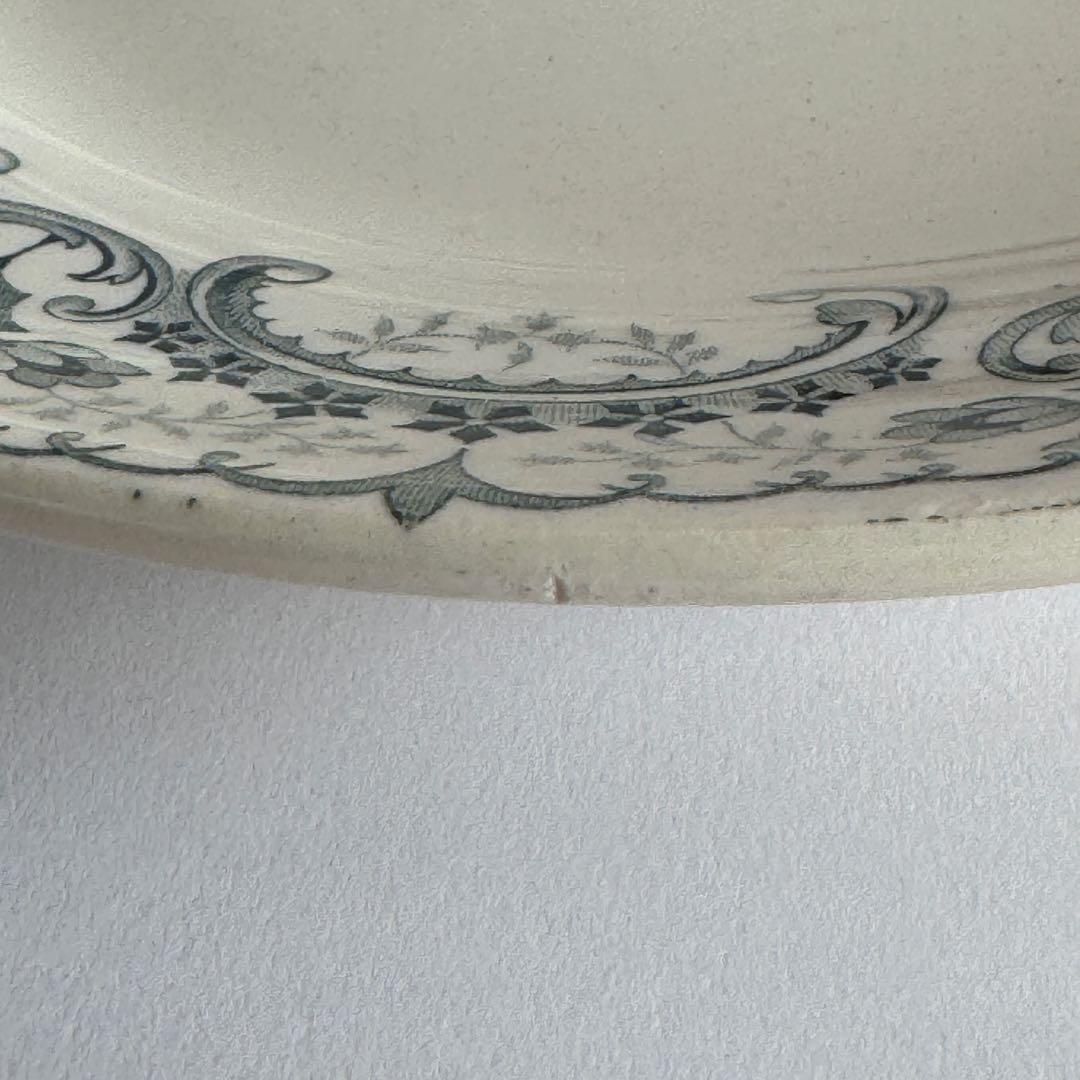 希少　美品　フランスアンティーク　ジョワジールロワ　切り花　平皿