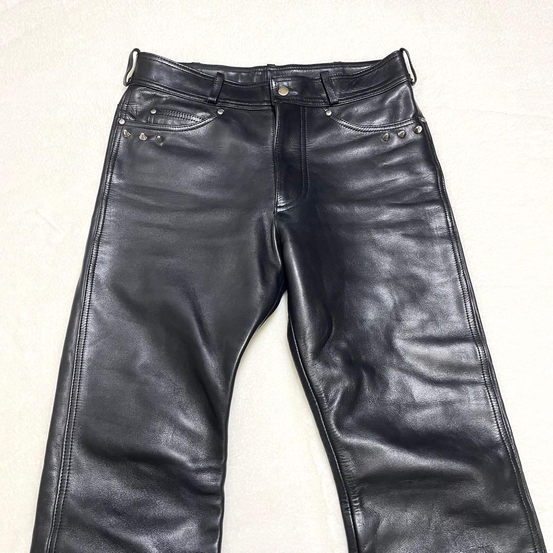 HARLEY-DAVIDSON レザーパンツ　牛革　31サイズ