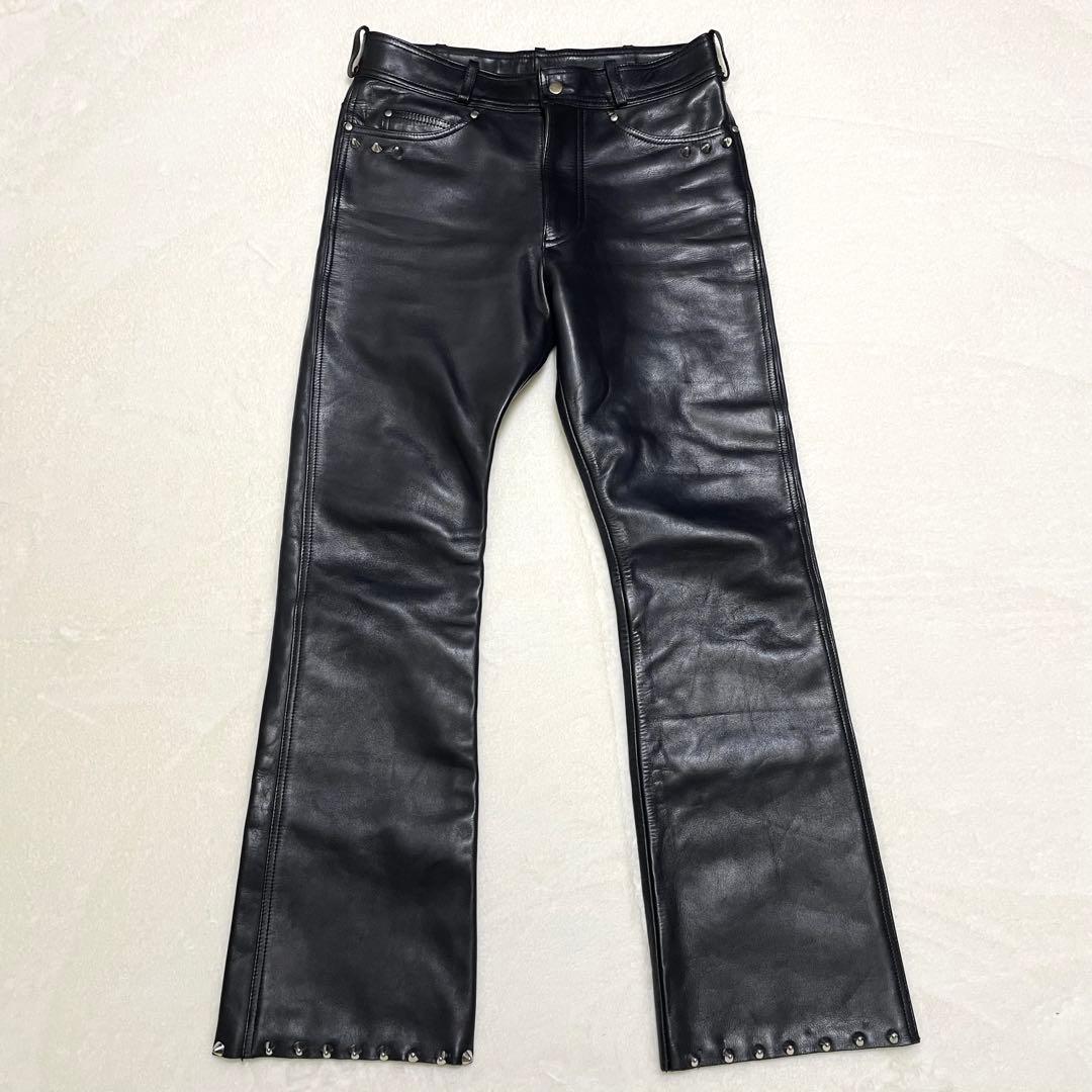 HARLEY-DAVIDSON レザーパンツ　牛革　31サイズ