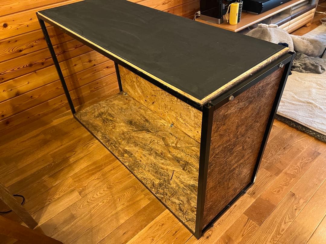 水槽 120cm×45cm×45cm ガラス 外部フィルター LEDライト台付き