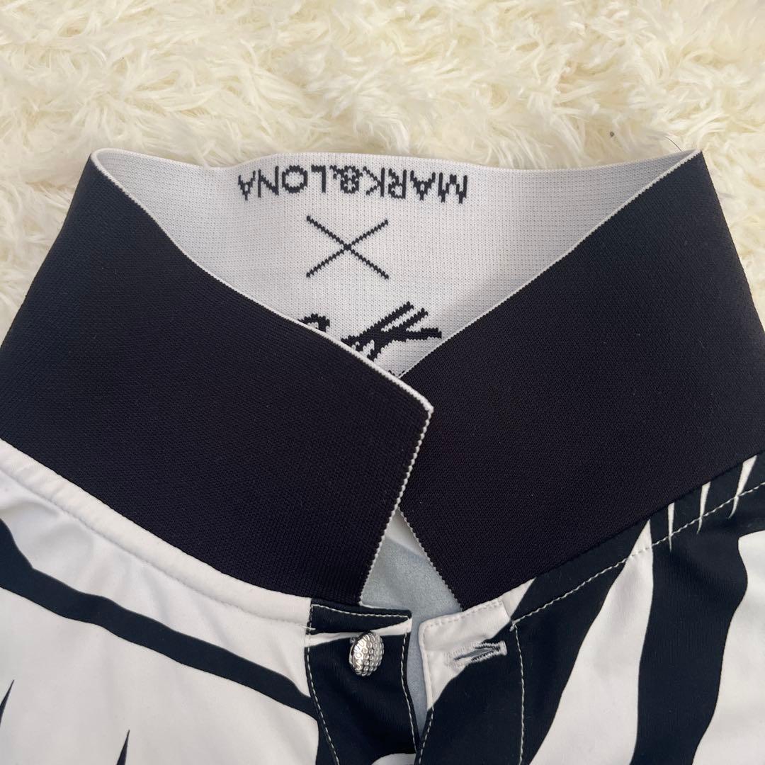 MARK&LONA グラフィックポロシャツ