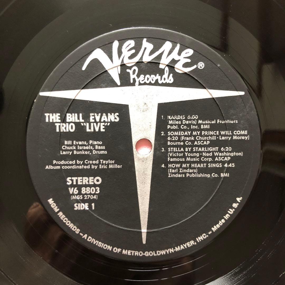 ビル・エヴァンス Bill Evans【USオリジナル盤・美品・超レア・入手難】