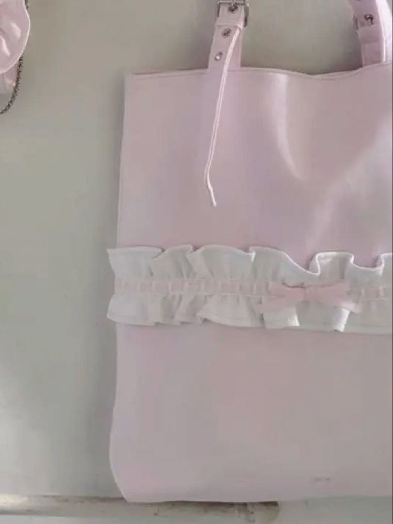 バッグ jiltu petit frill tote bag