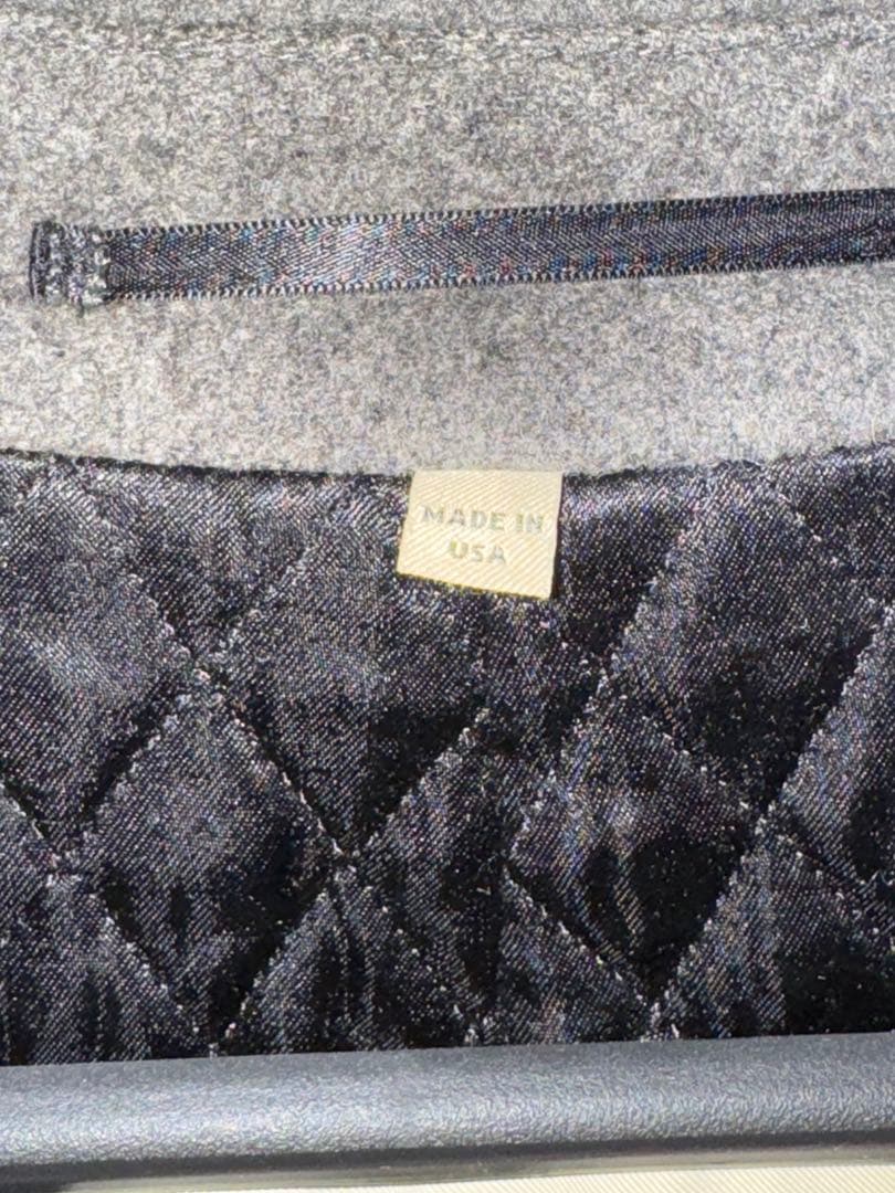 【極美品】BURBERRY グレーピーコート