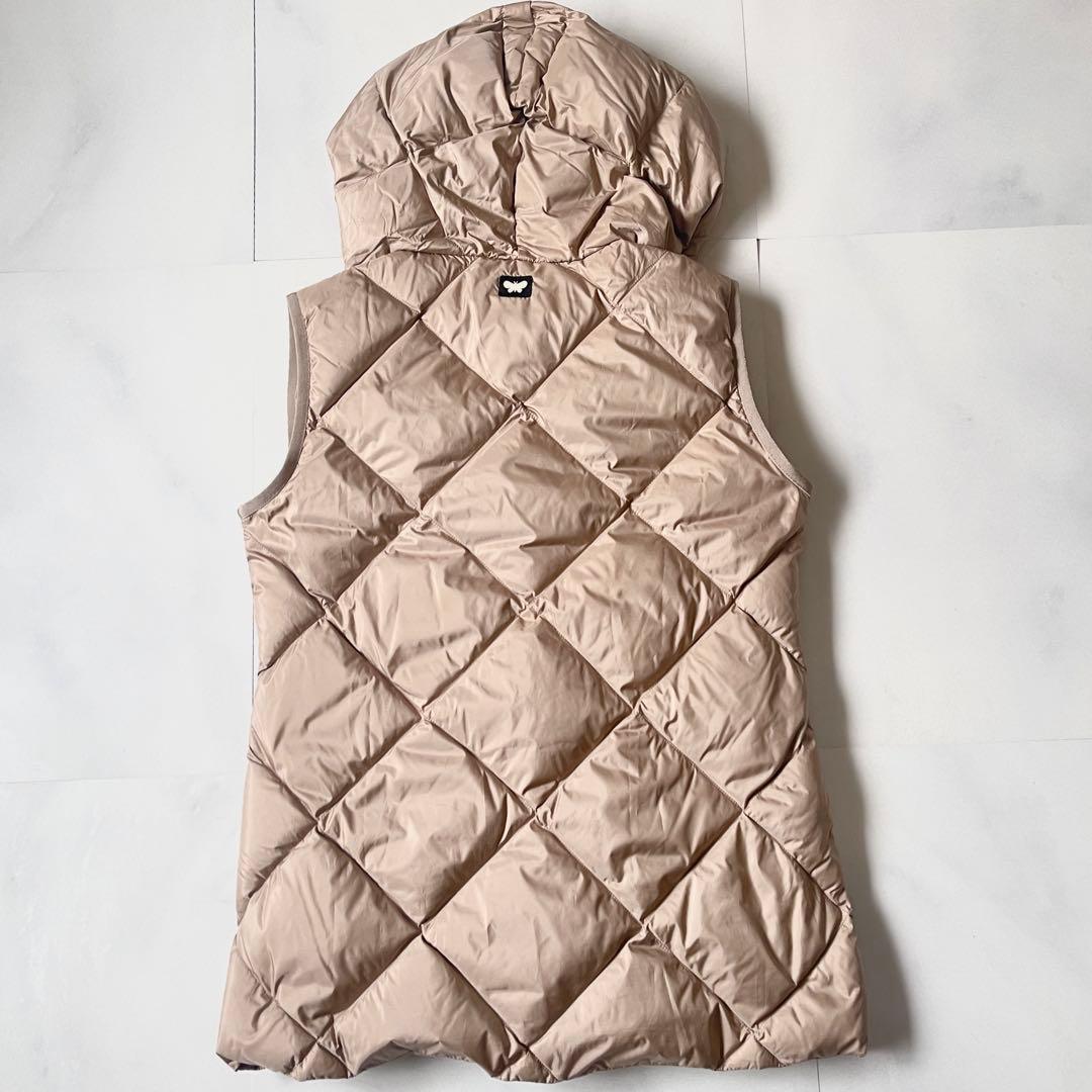 ほぼ未使用✨ マックスマーラ ダウンベスト 2023AW ベージュ 36 丈長め