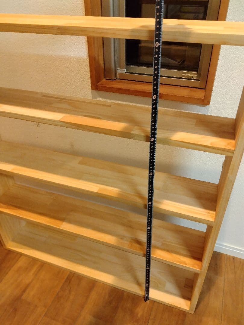 木製　ハンドメイド　オーダー　本棚　ブックシェルフ　マガジン　ラック　絵本棚