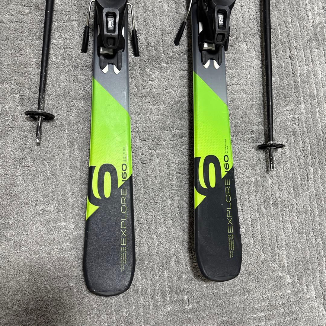 elan explore エラン スキー板 160cm