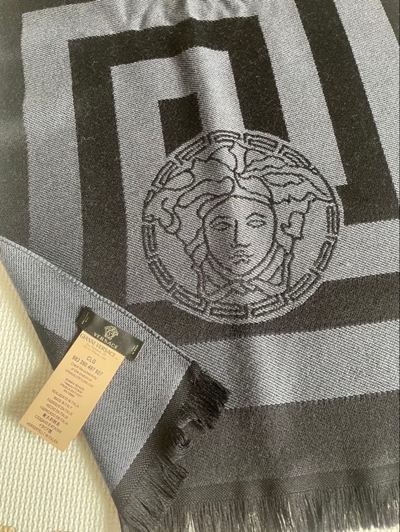 VERSACE ギリシャ模様 マフラー