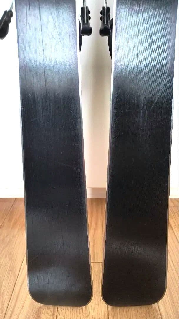 (もん) ノルディカジュニア用スキー120㌢ ストック85㌢付