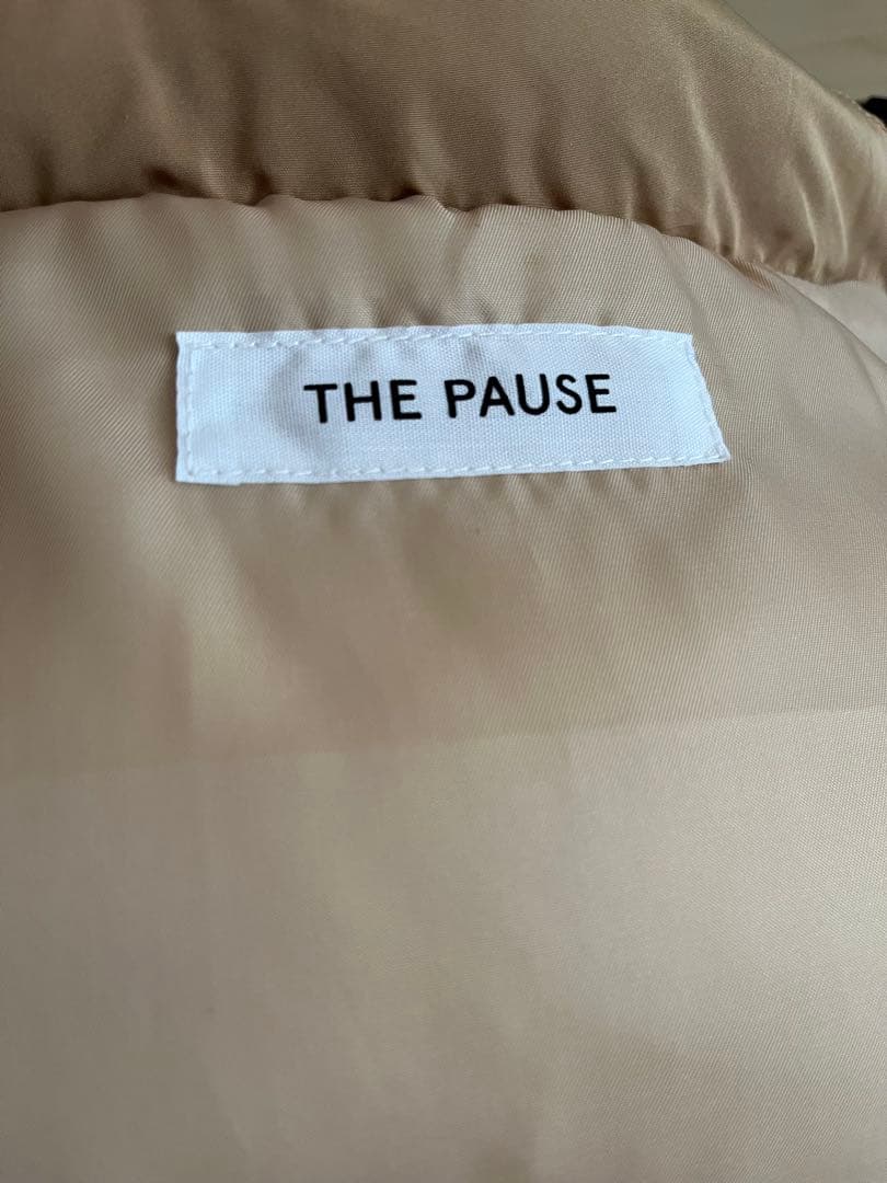 【THE PAUSE】パファー中綿ベスト