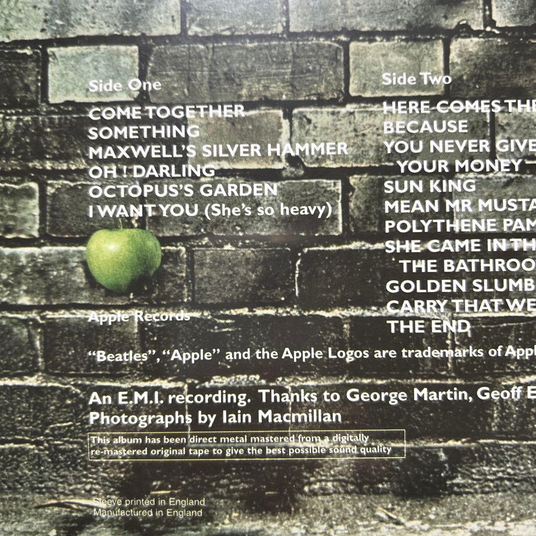 ビートルズ／未開封・新品／ABBEY ／88年UK・DMM盤／beatles