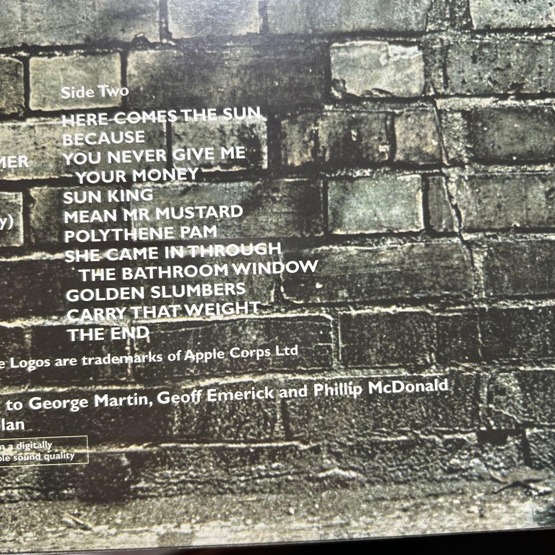 ビートルズ／未開封・新品／ABBEY ／88年UK・DMM盤／beatles