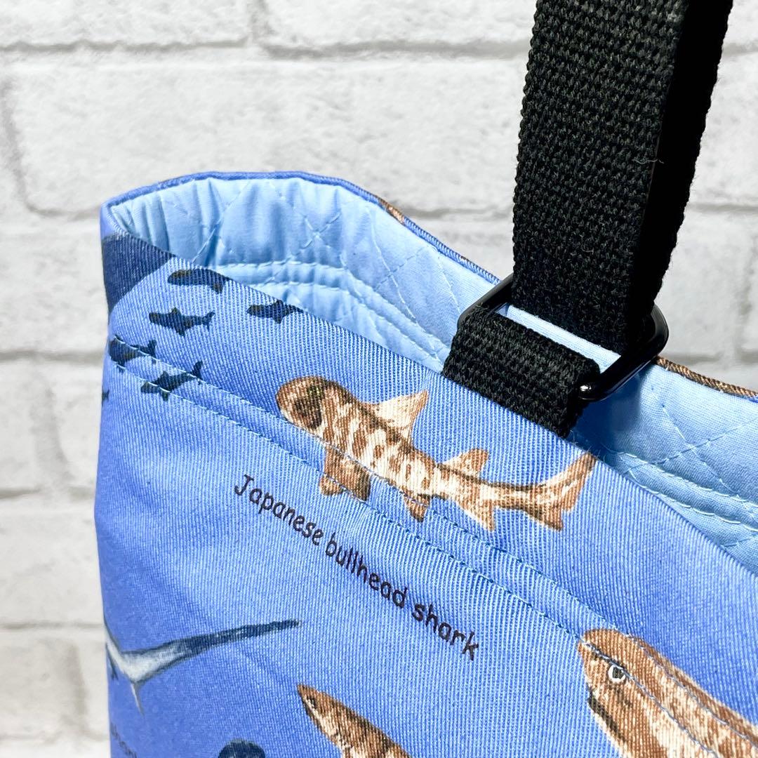 【kunako】サメ図鑑(ブルー)/深海魚(ネイビー)入園入学グッズ7点