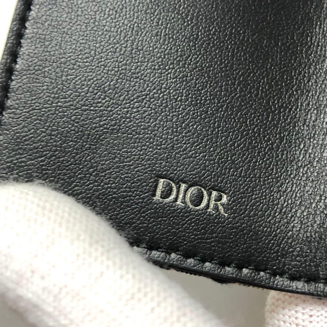ほぼ未使用　ディオール　キーケース　オブリーク　トロッター　ロゴ金具　箱付⭕️