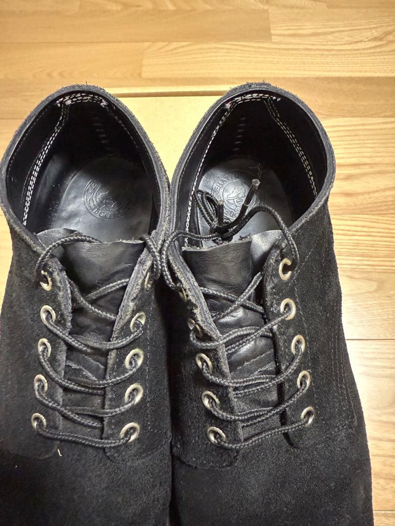 Hathorn Boots オックスフォード　27.0CM 黒ラフアウト