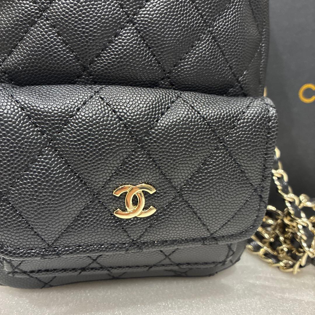 CHANEL MAKEUPミニリュック　ブラック　ノベルティ　週末価格