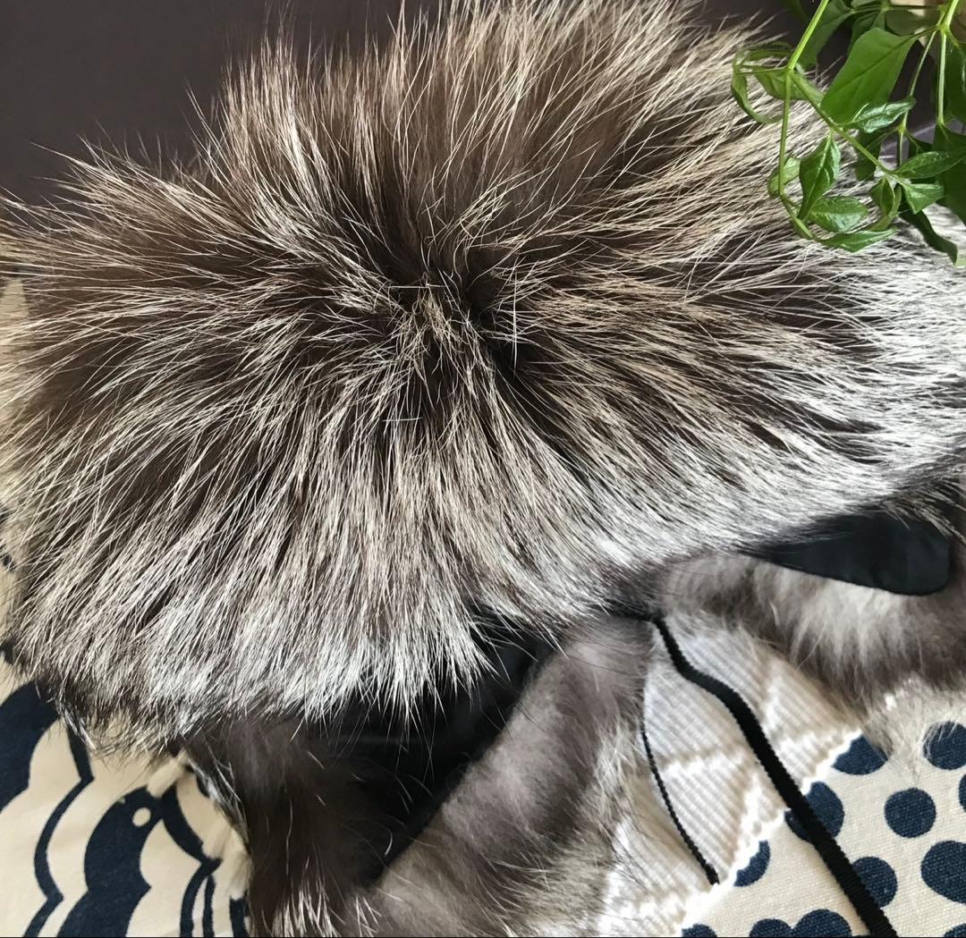 【PRADA】プラダ 付け襟 ショール フォックスファー マフラー 未使用