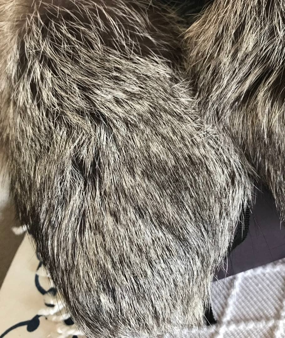 【PRADA】プラダ 付け襟 ショール フォックスファー マフラー 未使用