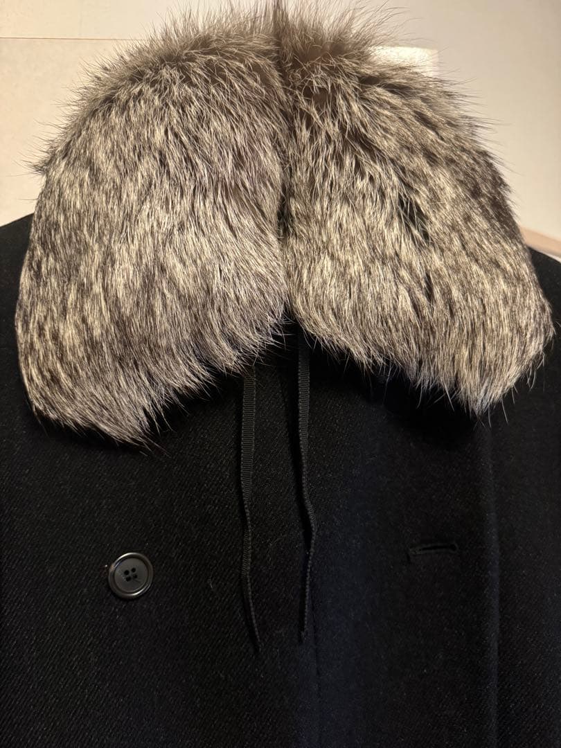 【PRADA】プラダ 付け襟 ショール フォックスファー マフラー 未使用