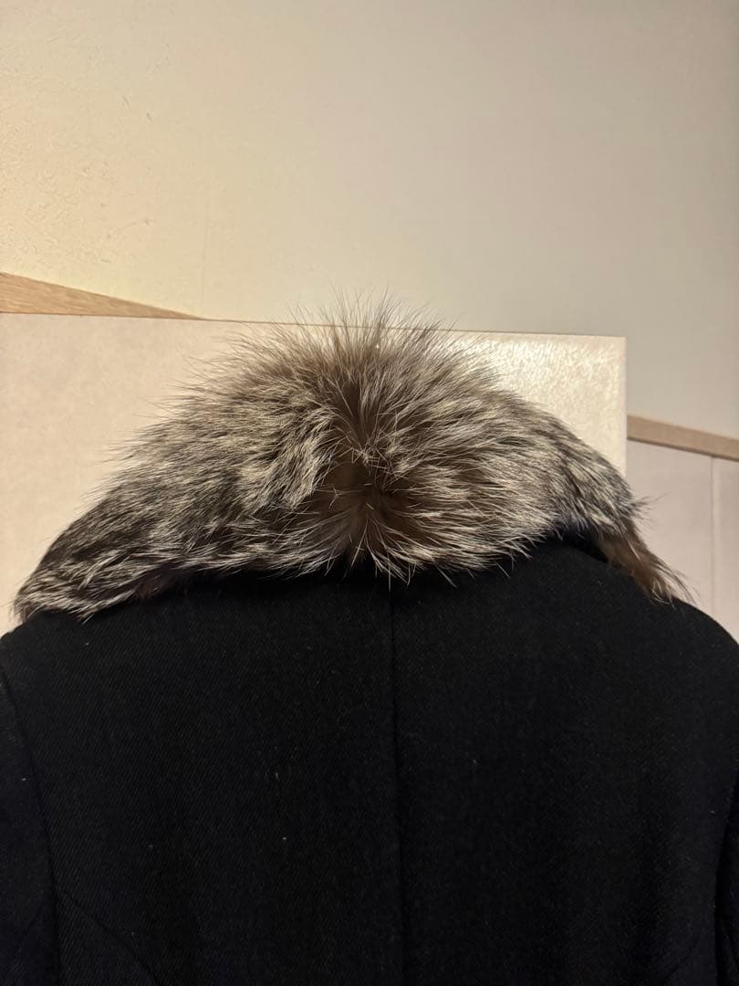 【PRADA】プラダ 付け襟 ショール フォックスファー マフラー 未使用