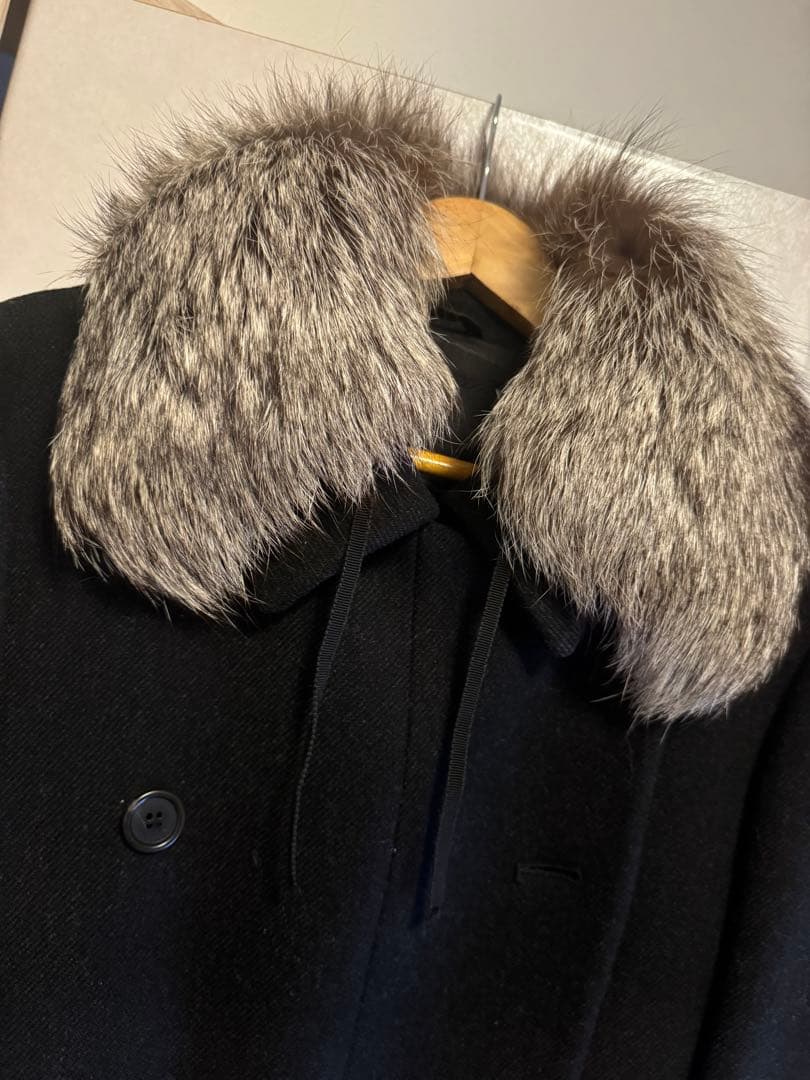 【PRADA】プラダ 付け襟 ショール フォックスファー マフラー 未使用