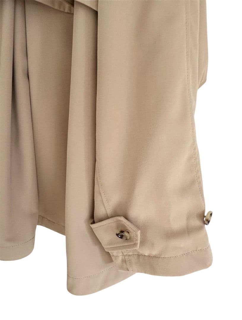 SLOBE IENA テントラインショートコート　ベージュ　美品　2024SS