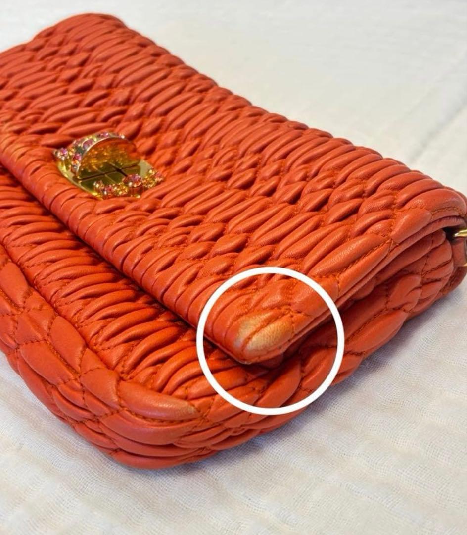 miumiu ショルダーバッグ　クラッチバッグ