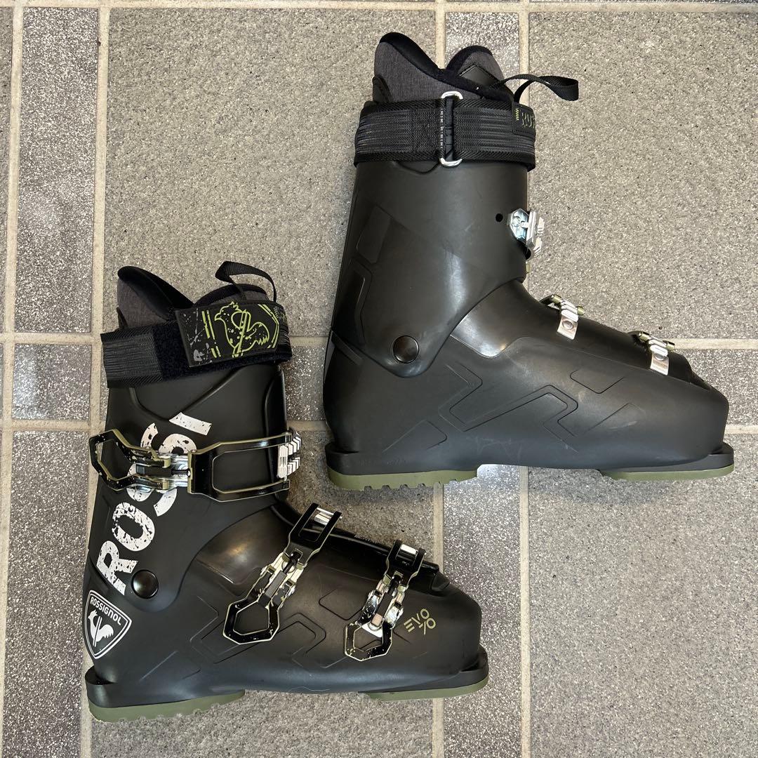 ROSSIGNOL EVO 70 ブラック カーキ 27.5cm ロシニョール