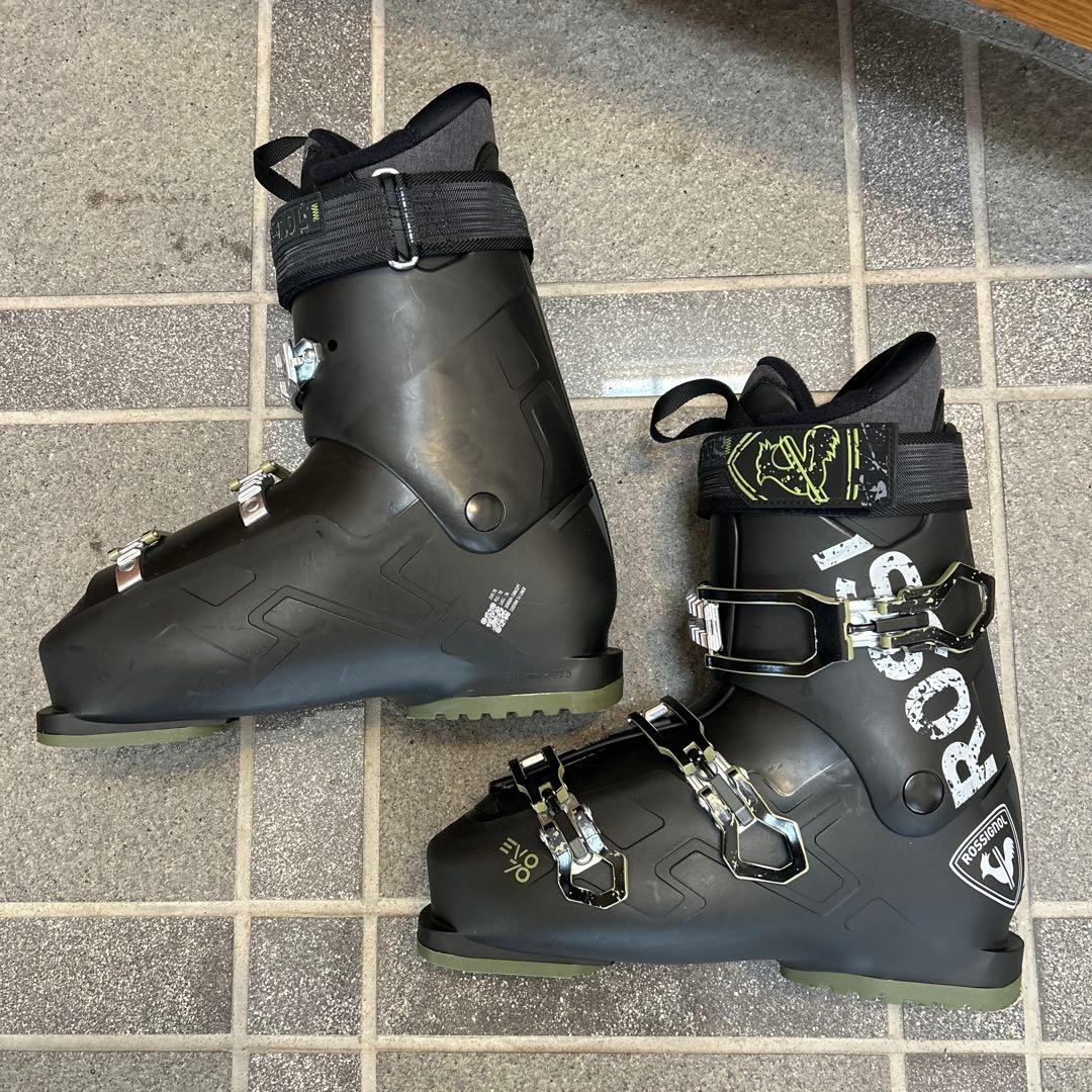 ROSSIGNOL EVO 70 ブラック カーキ 27.5cm ロシニョール