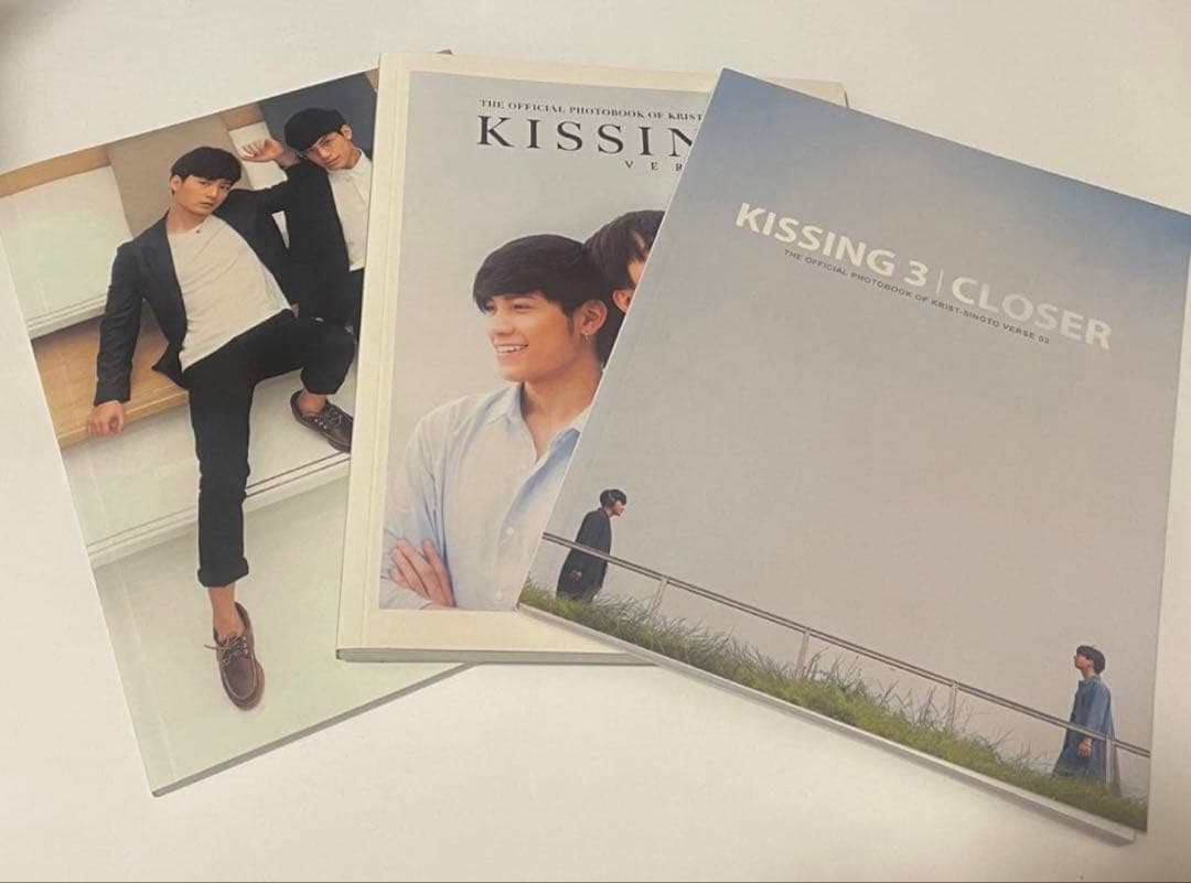 KristSingto写真集KISSING 1～3 セット