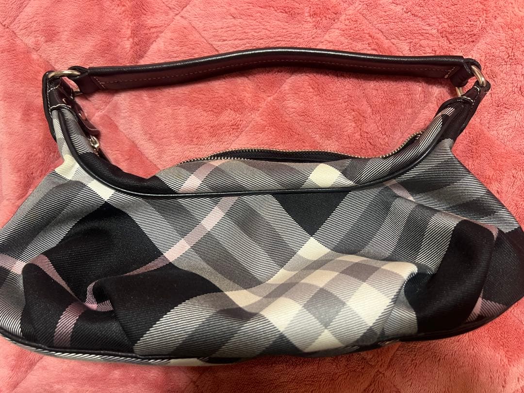 Burberryブルーレーベル　 チェック柄ショルダーバッグ