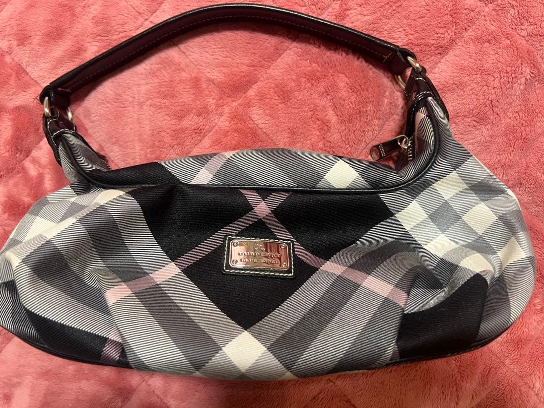 Burberryブルーレーベル　 チェック柄ショルダーバッグ