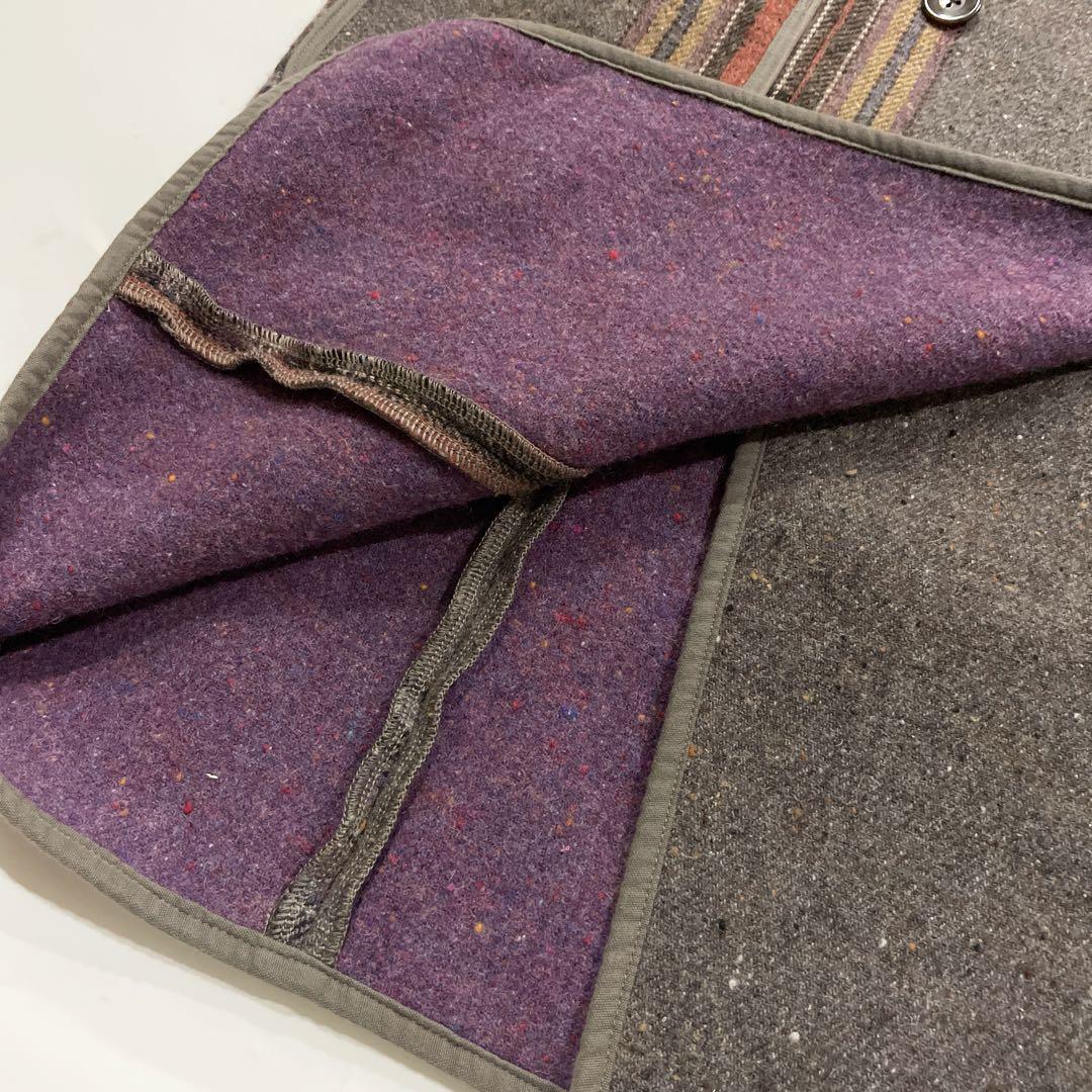 KAPITAL（キャピタル）| ウール二重織BIGチェック 女の子パフコート