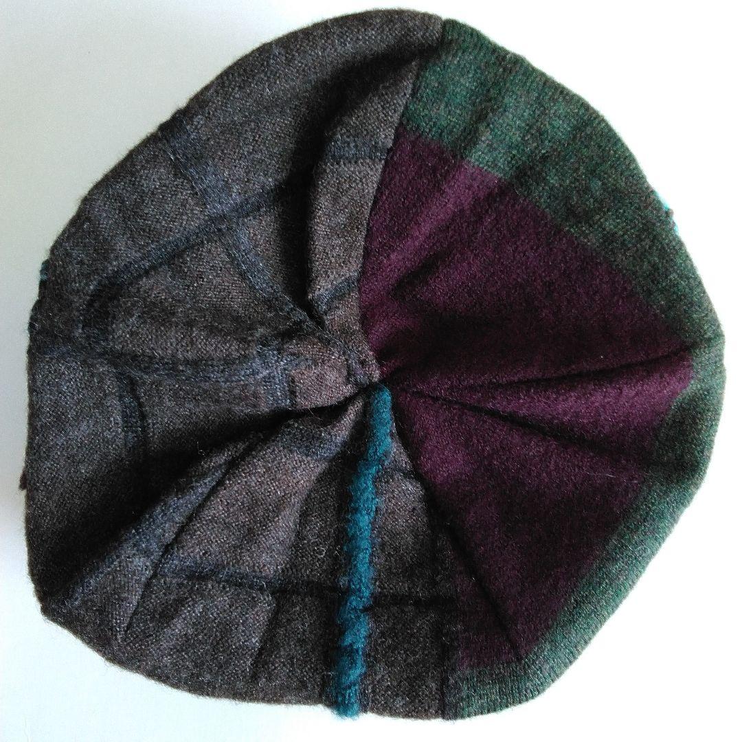 佐藤繊維フーガフーガ　ウールニット帽子