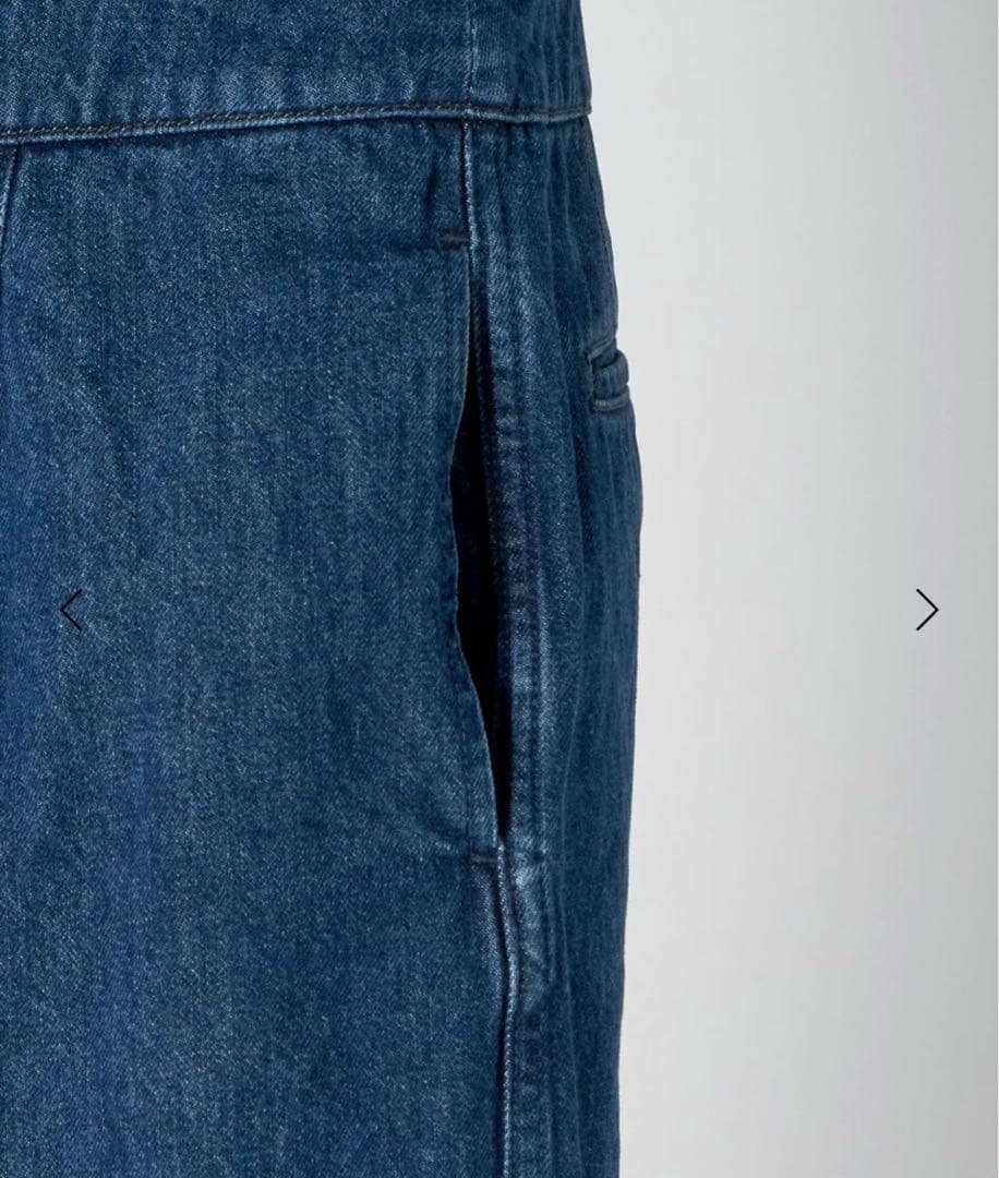 DRAWER今期新品デニムサロペットドゥロワー blaminkブラミンク