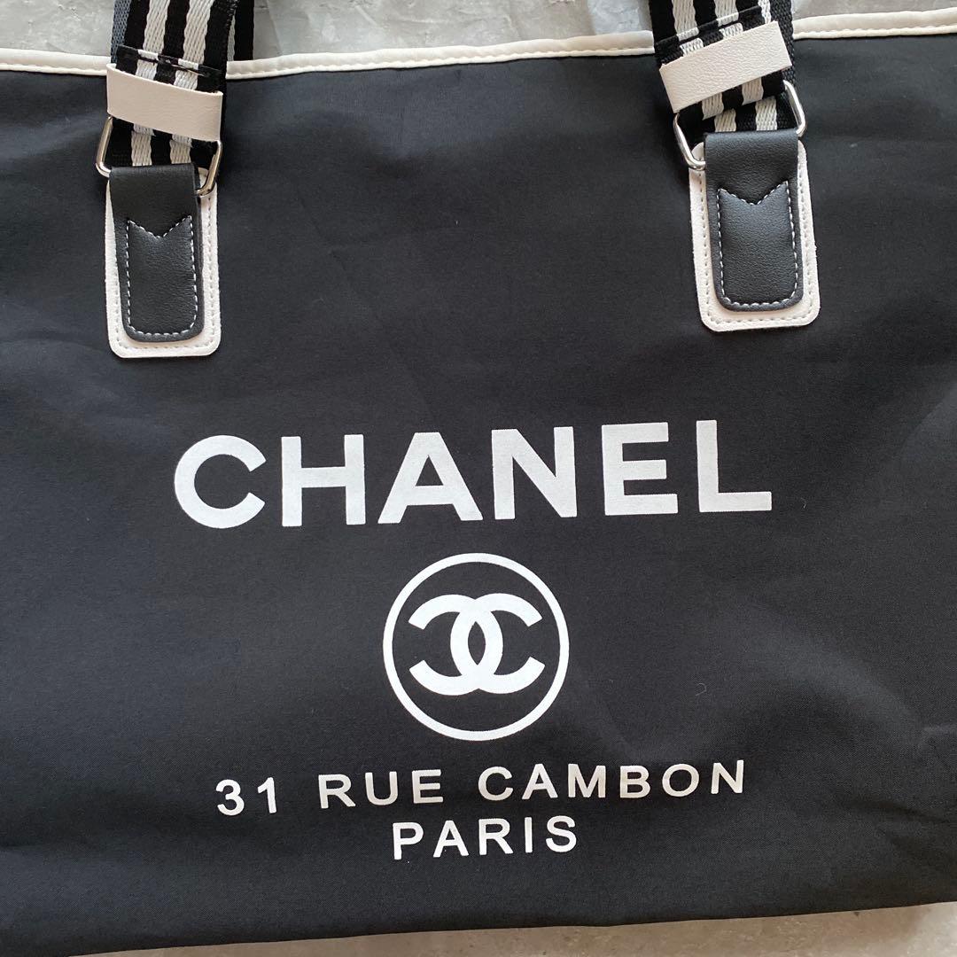 未使用　CHANEL☆ノベルティトートバッグ ロゴ入りトートバッグ