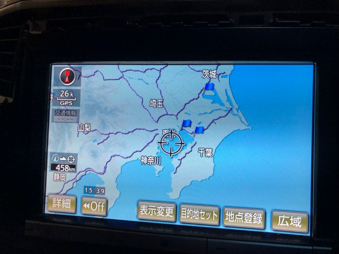 20系　アルファード　ヴェルファイア　純正ナビ