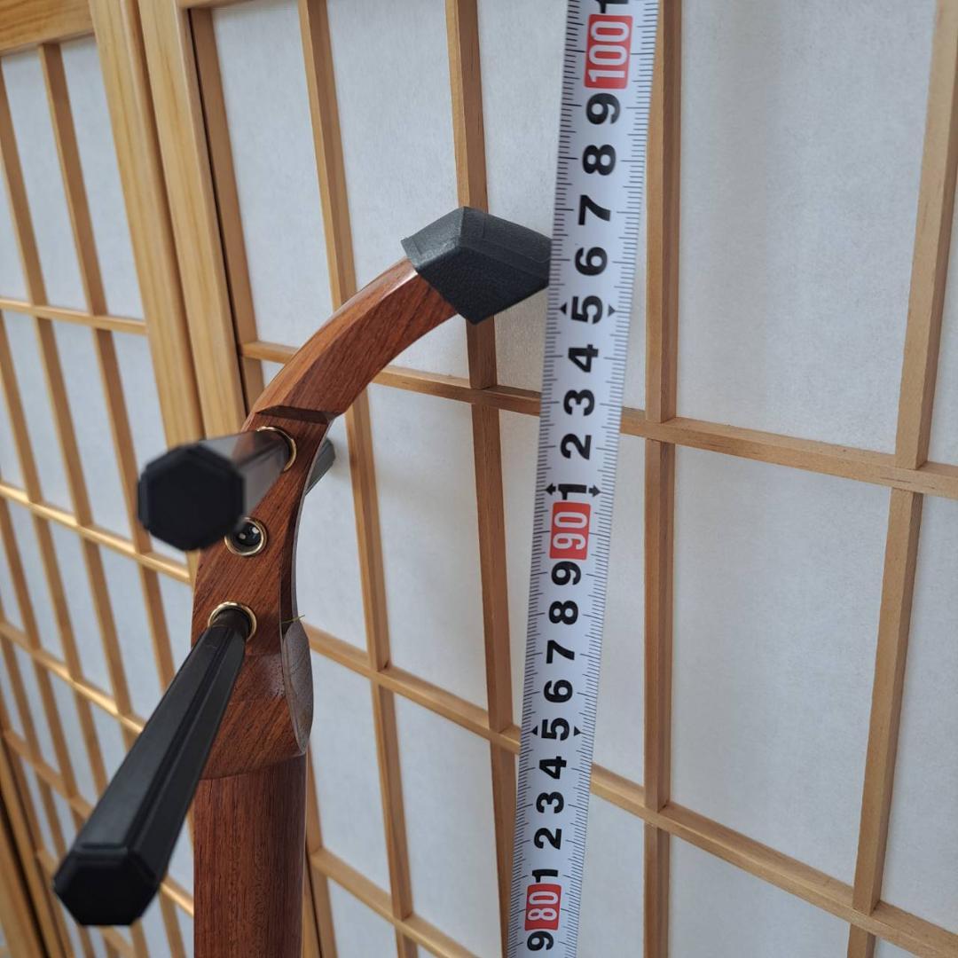 【現状品】三味線　棹太さ約2.55cm　皮破れなし　ソフトケース付き