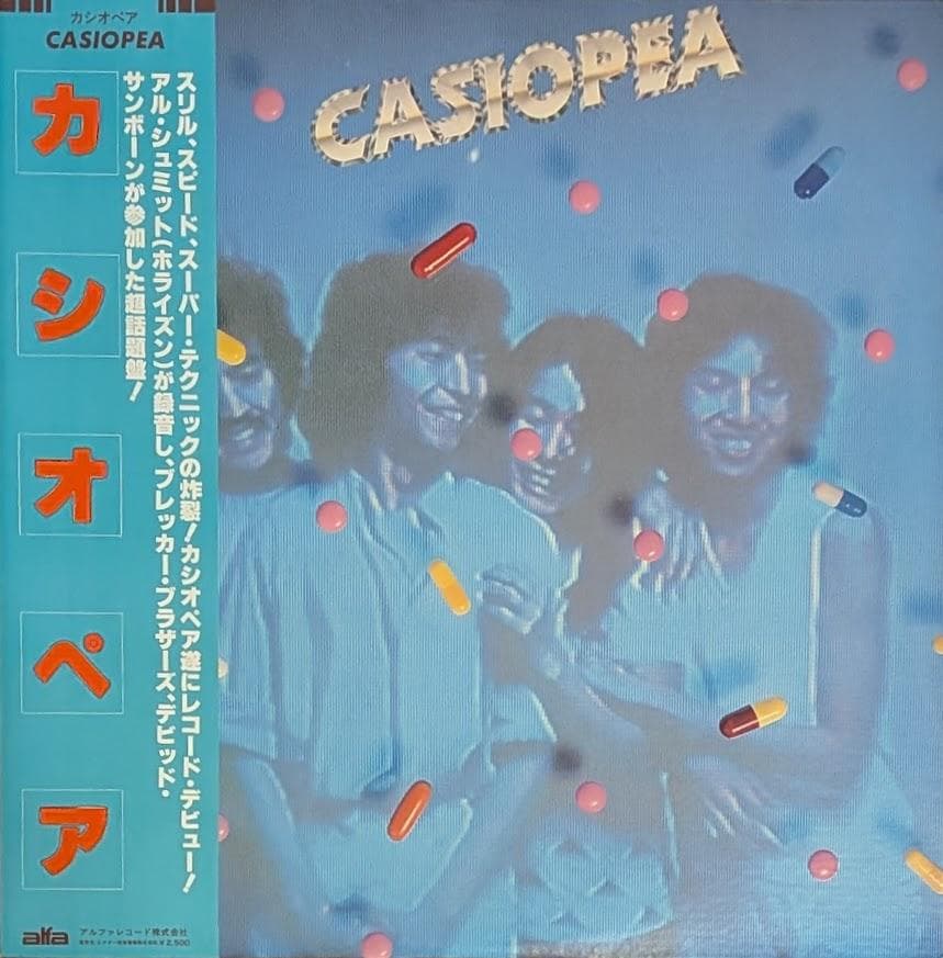 美品 帯付オリジナルLP カシオペア CASIOPEA 1STアルバム レコード
