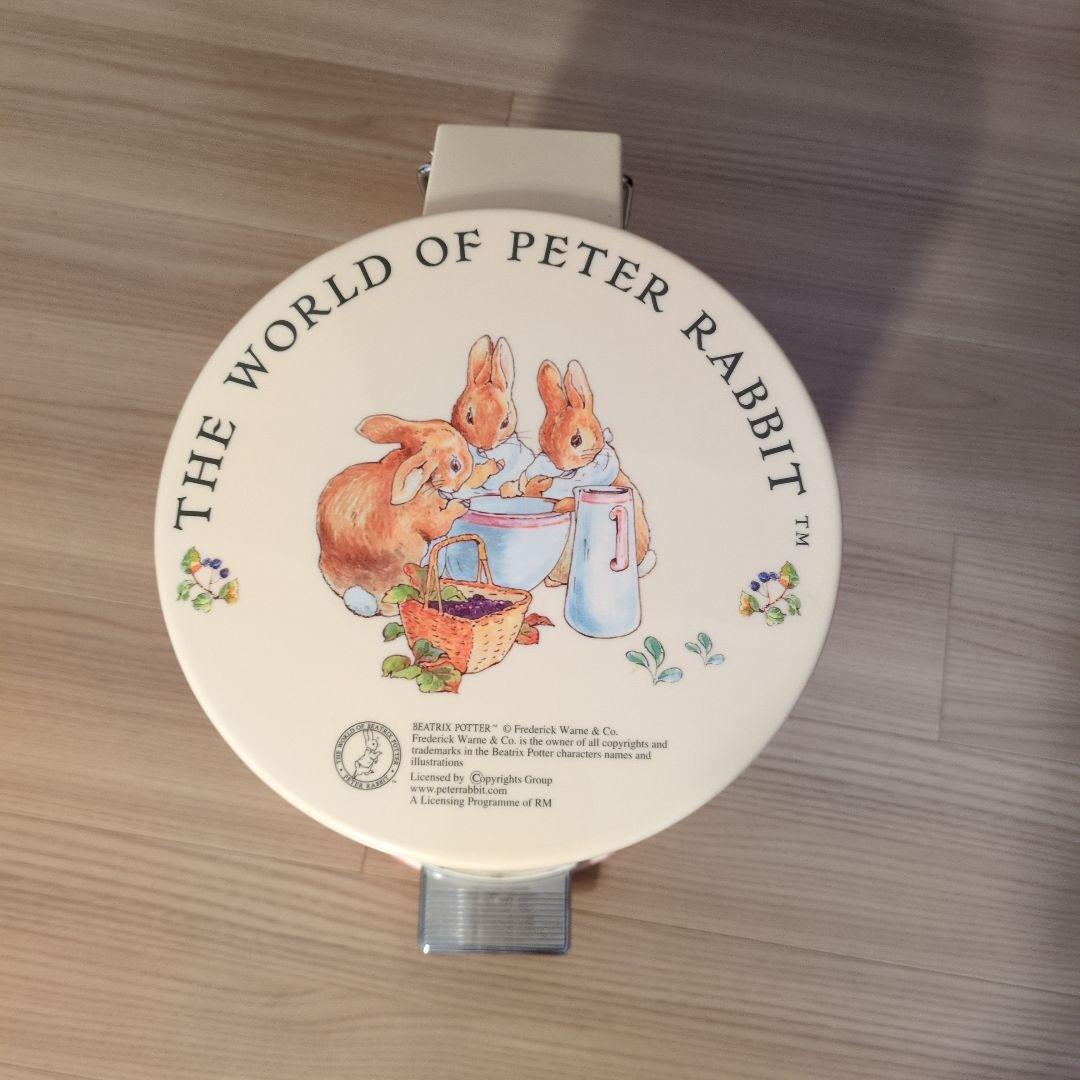 【廃盤品】ピーターラビット ペダル式ダストボックス 積水ゴミ箱