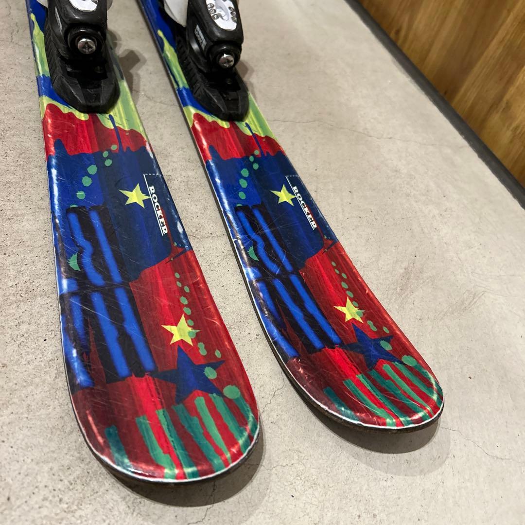 子供　スキーブーツ　スキー板90 95 ビンディングセット　18cmスキーセット