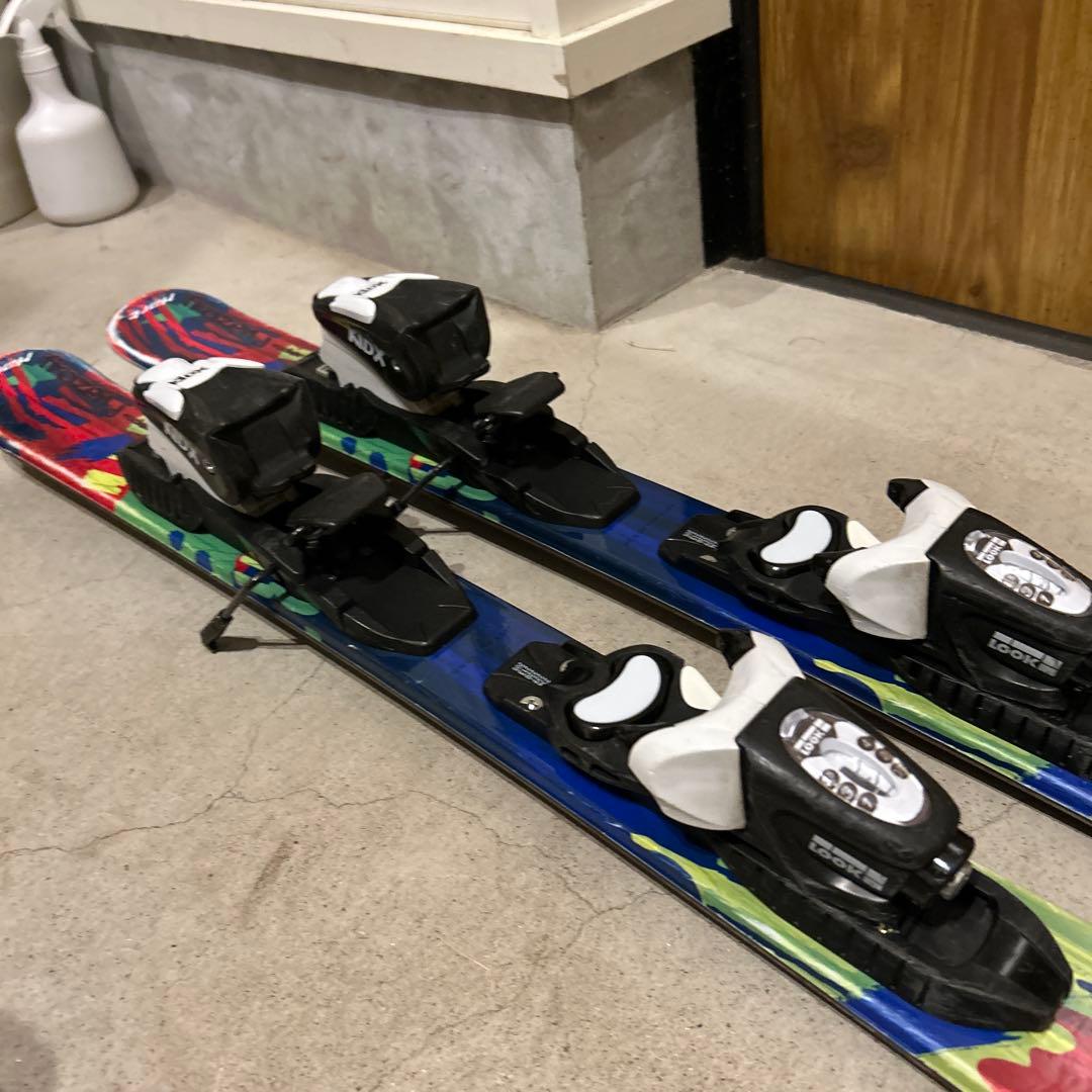 子供　スキーブーツ　スキー板90 95 ビンディングセット　18cmスキーセット