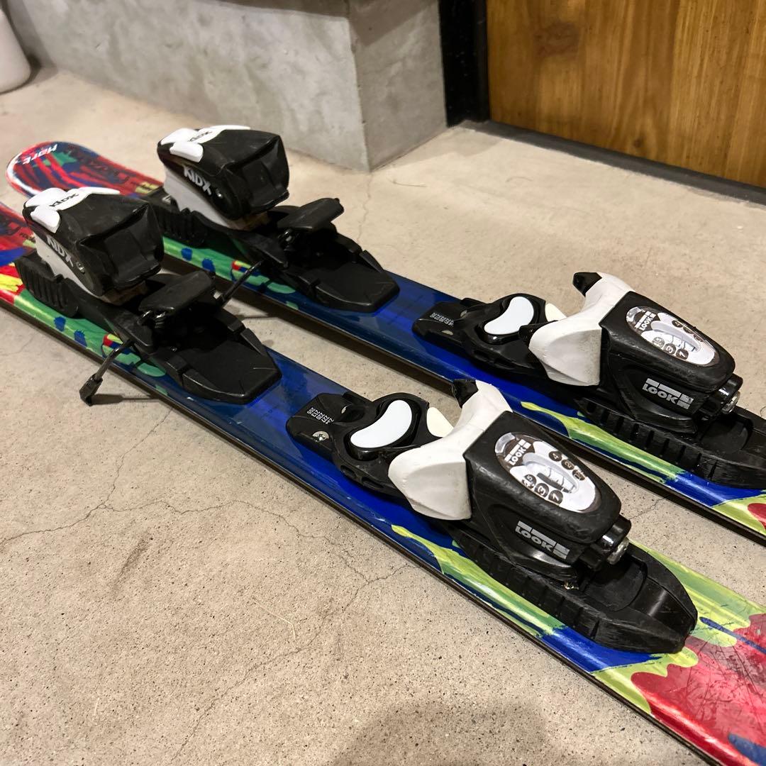 子供　スキーブーツ　スキー板90 95 ビンディングセット　18cmスキーセット