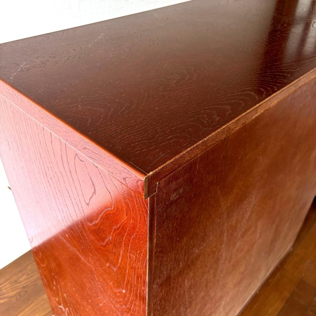 【希少】福島民芸 民芸家具　箪笥　和箪笥　整理タンス　アンティーク　けやき