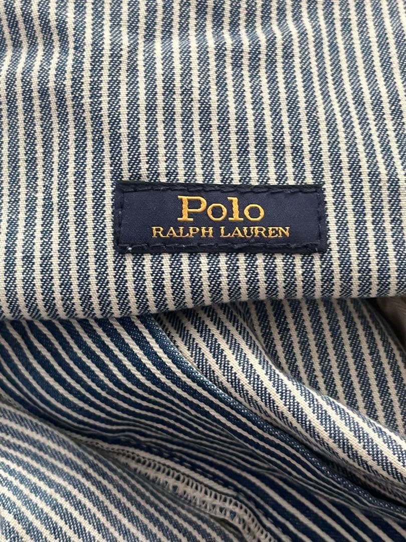 ポロラルフローレン　ヒッコリー　ペインターパンツ　34×32 Lサイズ